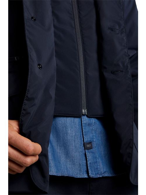 Giubbotto da uomo FAY Field Jacket Double Front in tessuto tecnico FAY | NAM4345074STIBU807
